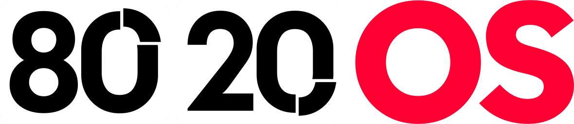 80/20 OS Logo