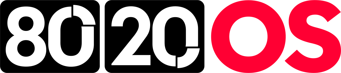 80/20 OS Logo